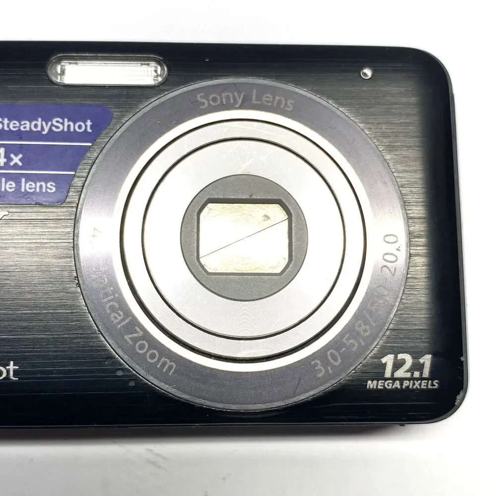 Sony Cybershot Camera DSC-W310 12.1 MP Black Digital Battery Charger 4GB SD Card